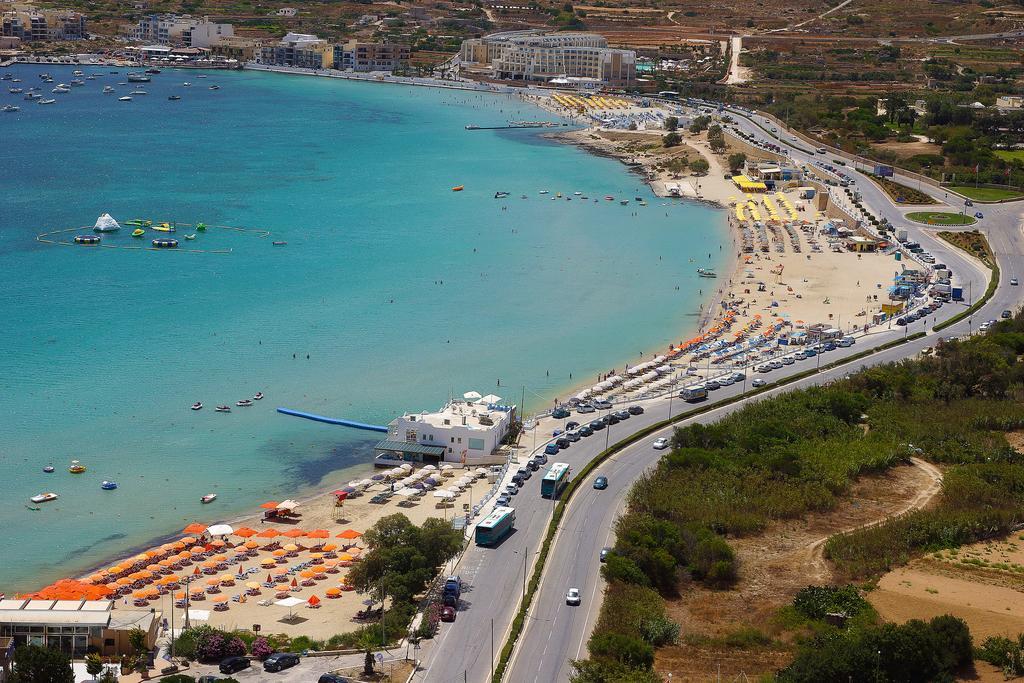 Seashells Apartments With Terrace, Just Off The Seafront In Bugibba - By Getawaysmalta St. Paul's Bay Zimmer foto